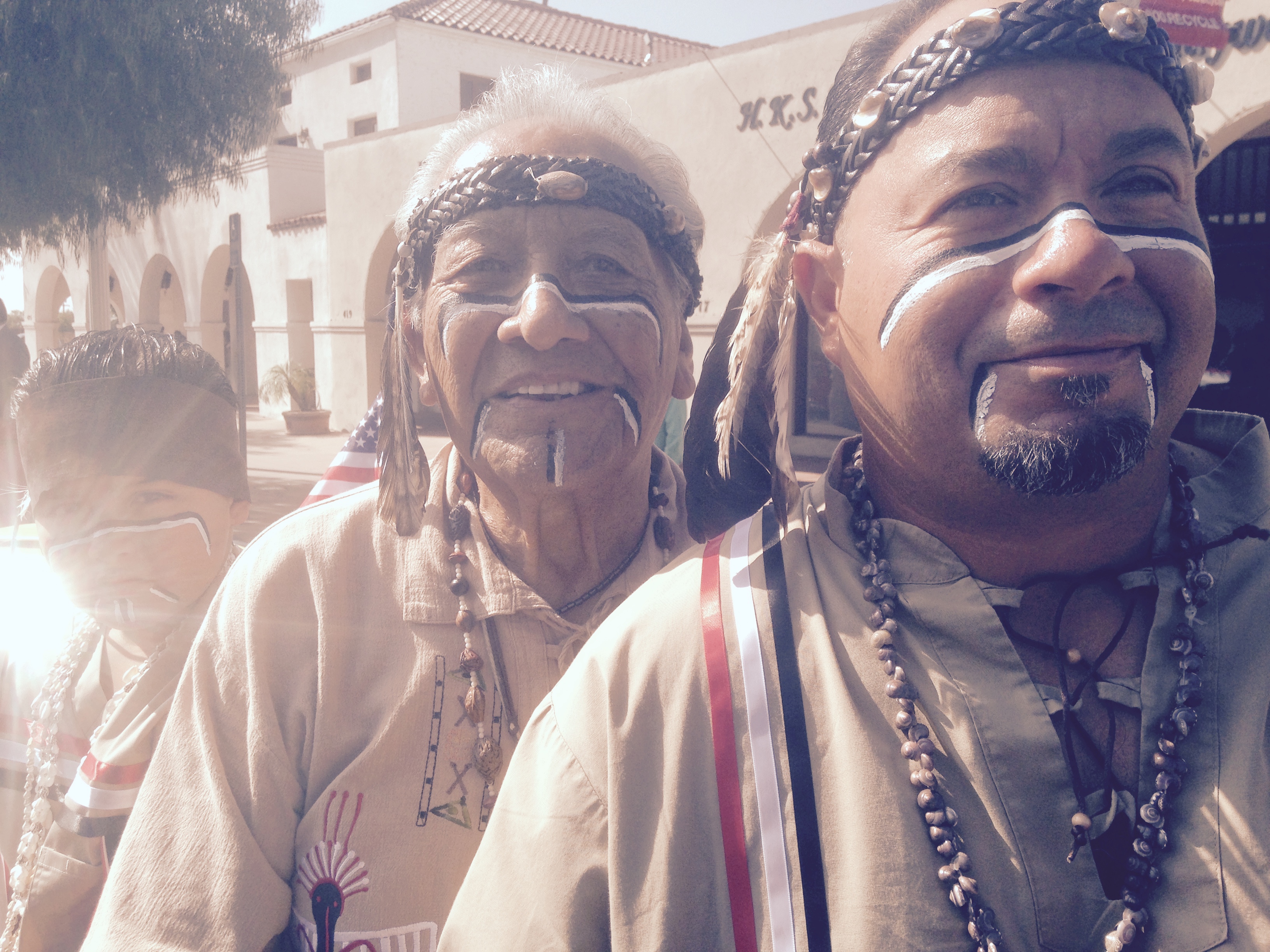 Kizh Nation chief speaking about protecting sacred land at Whittier Narrows
